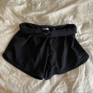 Nike athletic shorts with built in spandex